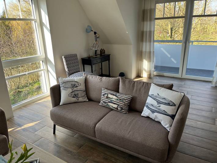 Ferienwohnung für 5 Personen, mit Ausblick und Balkon in Eilsum - 4