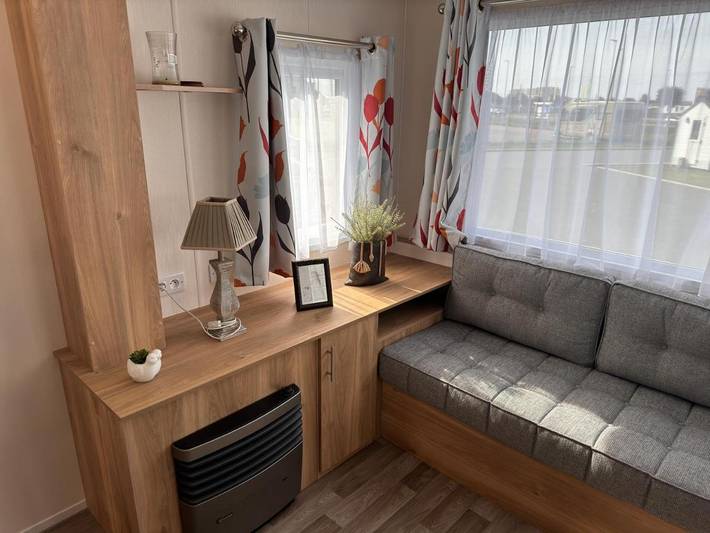 Camping pour 4 personnes, avec vue ainsi que terrasse et jardin, animaux acceptés en Mer du Nord (Belgique) - 3