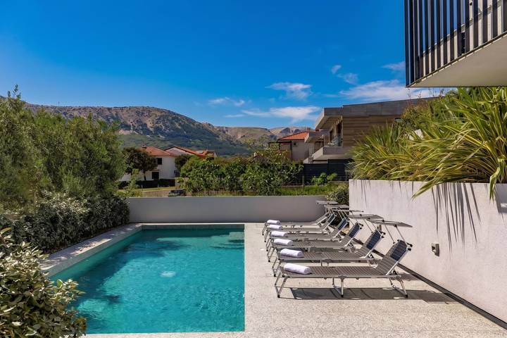 Appartement entier, Pool Apartment Sapore Di Mare 2 in Baška, Krk