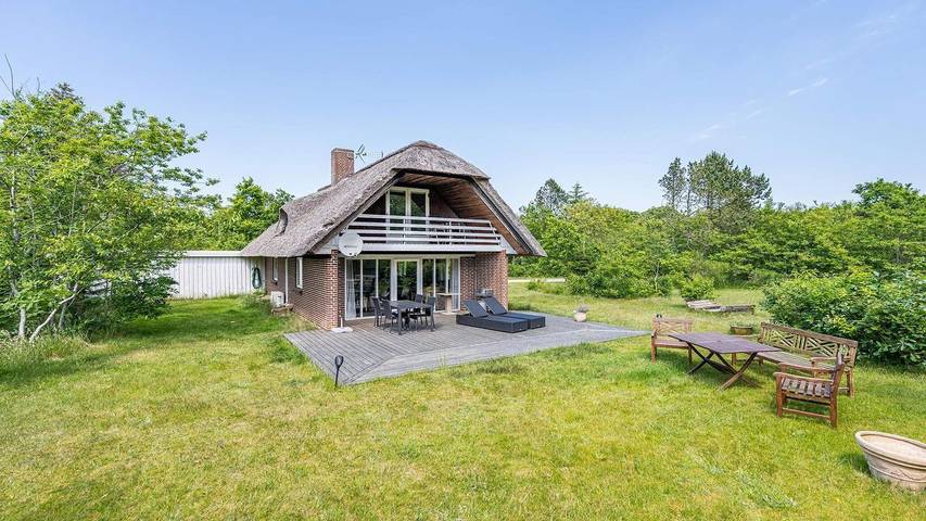 Ferienhaus für 6 Personen, mit Terrasse in Filsø See