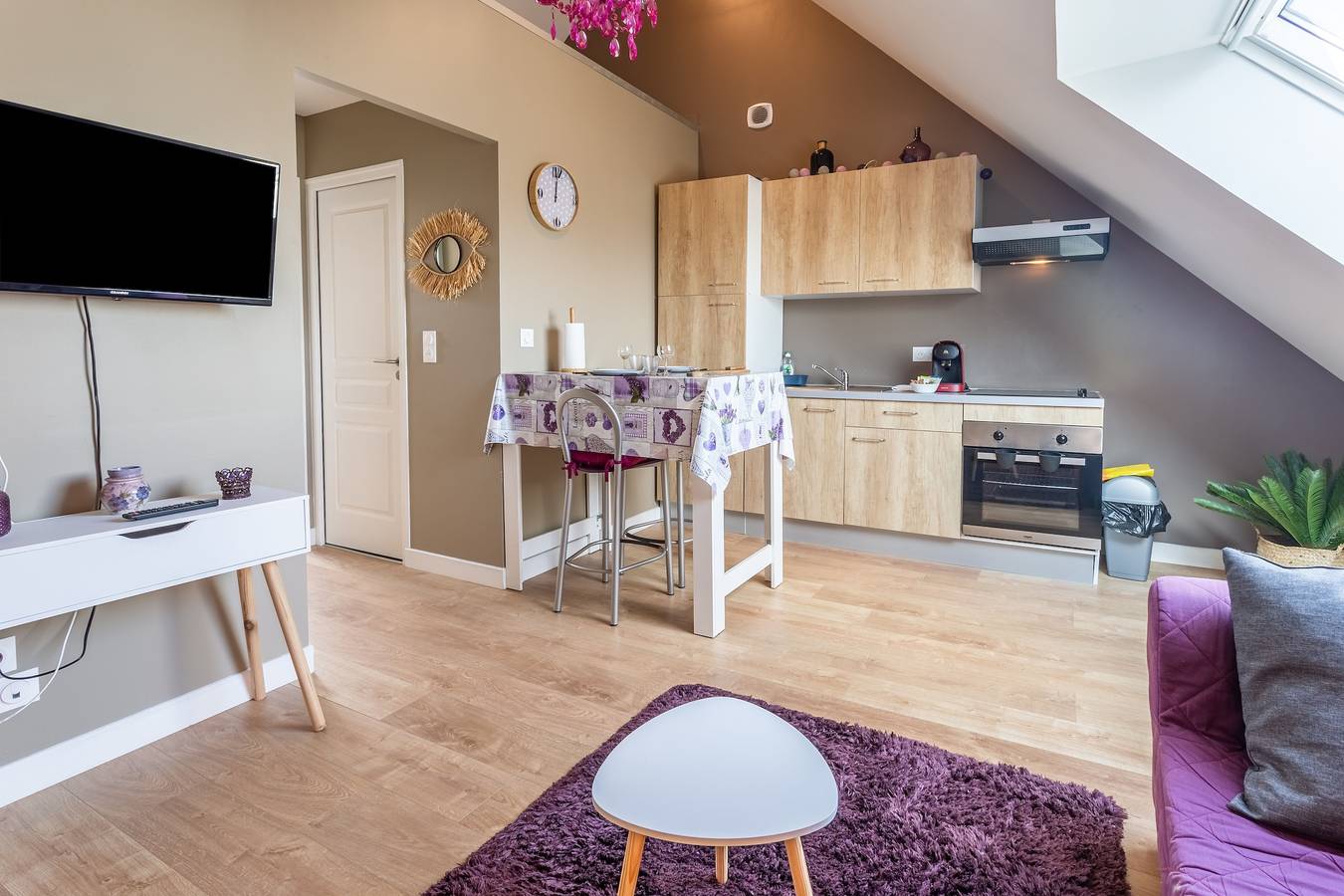 Apartamento entero, Apartamento de vacaciones para 2 personas con jardín in Saint-Coulomb, Región de Saint-Malo