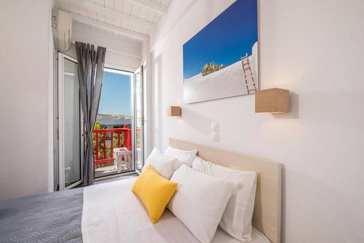 Maison d’hôte pour 2 personnes, avec vue et balcon dans Mykonos - 4