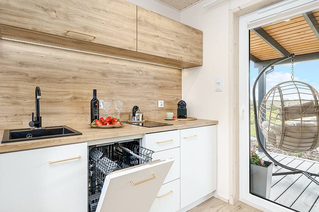 Vacation house for 5 people with terrace in Powiat gryficki