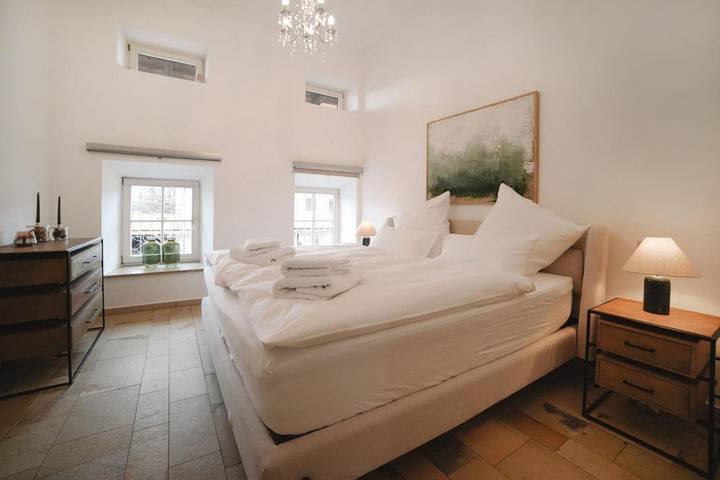 Ferienwohnung für 4 Personen, mit Garten und Ausblick in Stephanskirchen