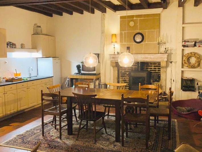 Location de vacances pour 8 personnes, avec jardin et vue à Pouillé - 4