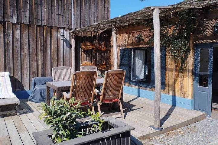 Location de vacances pour 4 personnes, avec Terrasse et Jardin dans Plage Moutchic