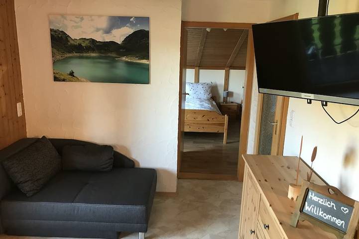 Ganze Wohnung, Charmante Ferienwohnung in Alleinlage mit wunderbarer Aussicht in Halblech, Bayerisch Schwaben