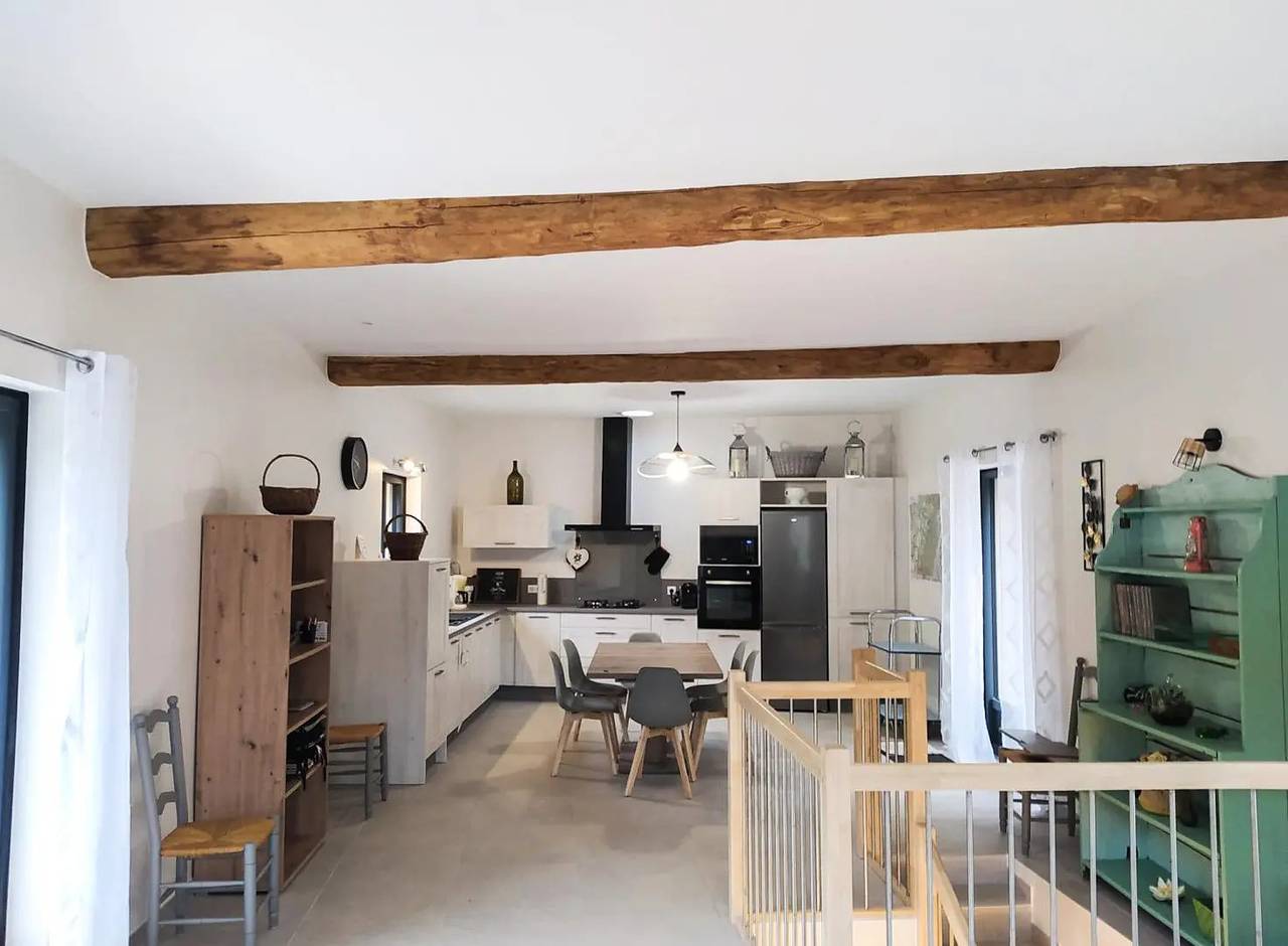Gîte de France 4 personnes in Fraissinet-de-Fourques, Cévennes