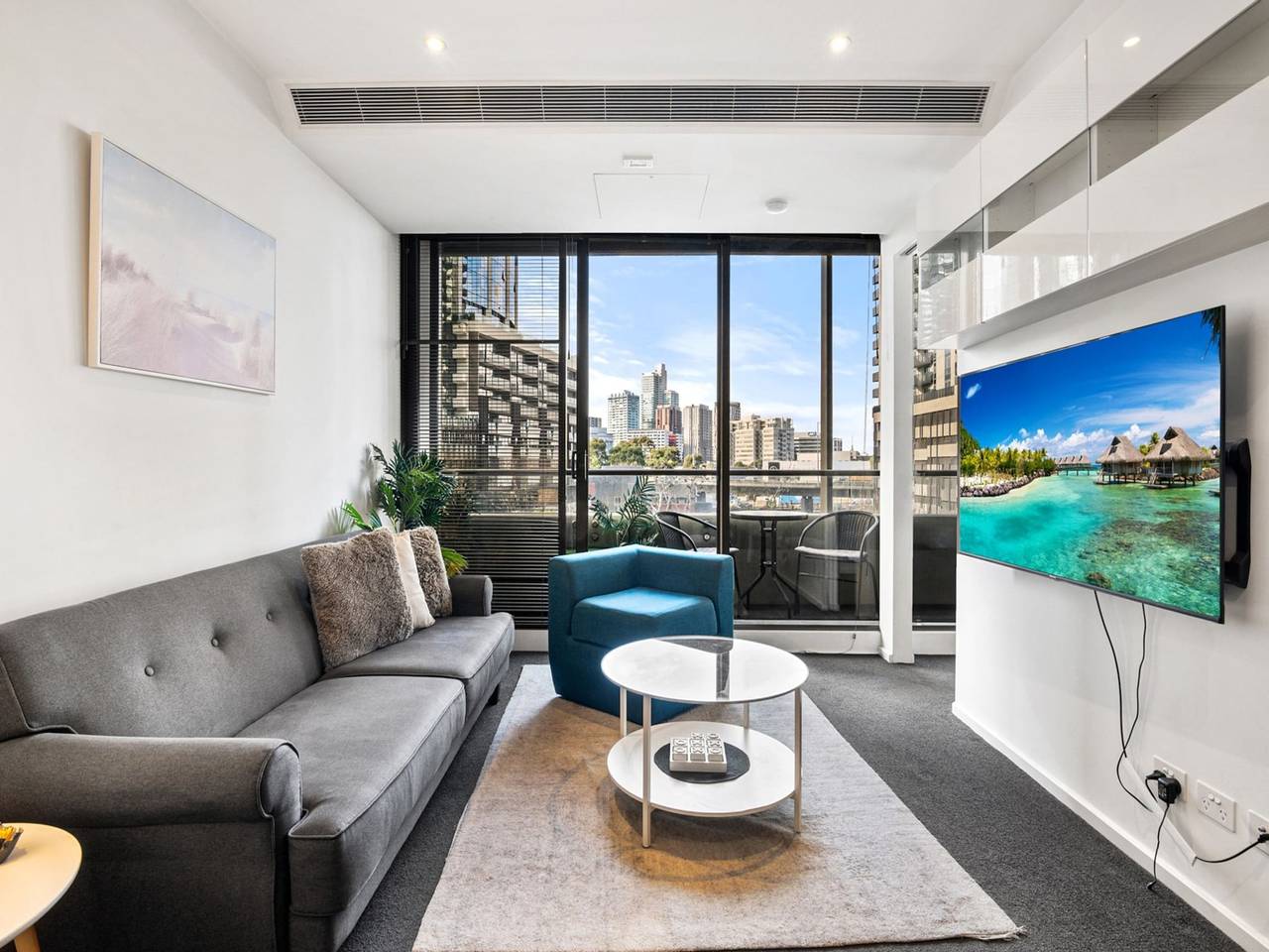 Hel lejlighed, Stylish Southbank 2-Bed Flat w/ Balcony in Southbank, Melbourne