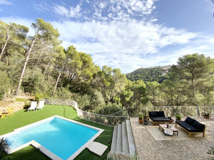 Villa pour 8 personnes, avec vue sur l’océan ainsi que balcon et jardin à Begur - 2