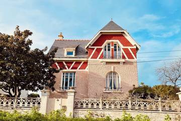 Gîte pour 8 personnes, avec balcon et jardin dans Port Tudy