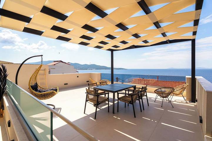 Ferienwohnung für 5 Personen, mit Balkon