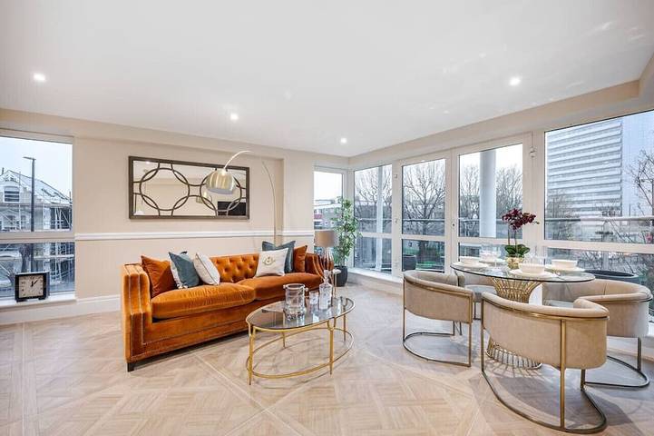 Apartment for 6 people, with balcony in Chiswick