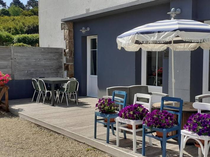 Gîte pour 4 personnes, avec vue et terrasse dans Plage de Primel - 4