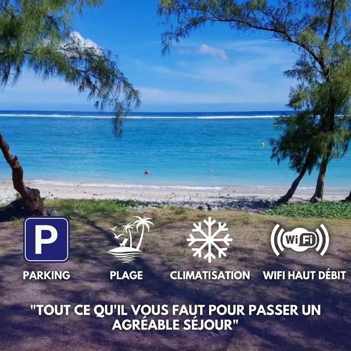 Appartement de vacances pour 3 personnes, avec jardin