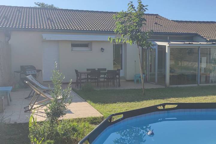 Maison de vacances pour 7 personnes, avec terrasse et jardin