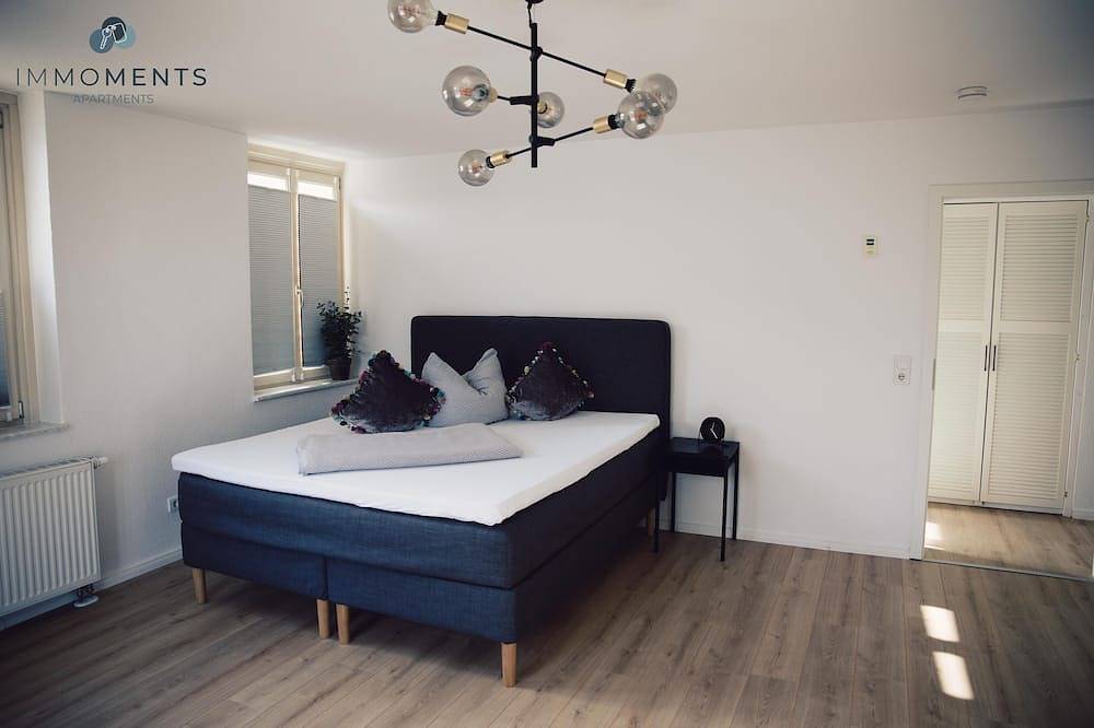 Central apartment with Netflix and box-spring bed We 50 in Magdeburg, Elbe-Börde-Heide