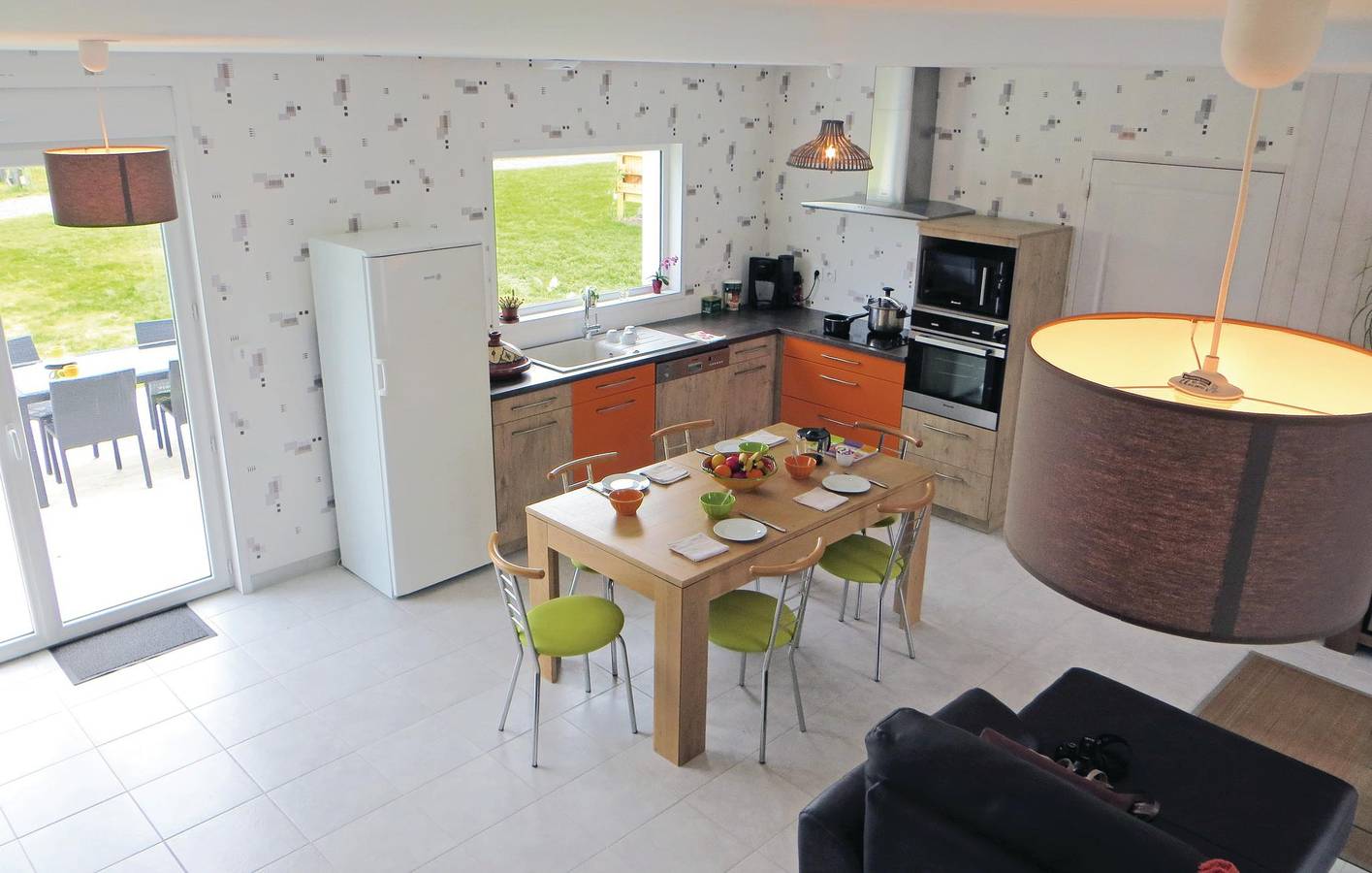 Acogedor apartamento con jardín: A 1,5 km de Brain in Brain-sur-Allonnes, Valle del Loira