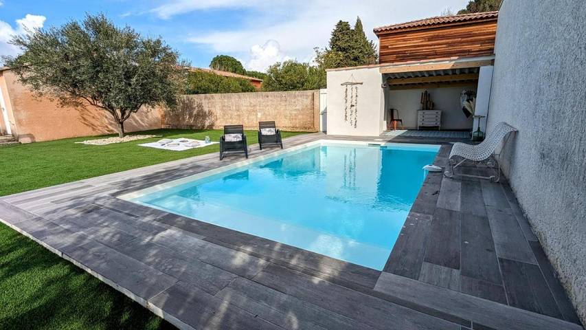 Villa pour 8 personnes, avec jardin et piscine à Mauguio - 3