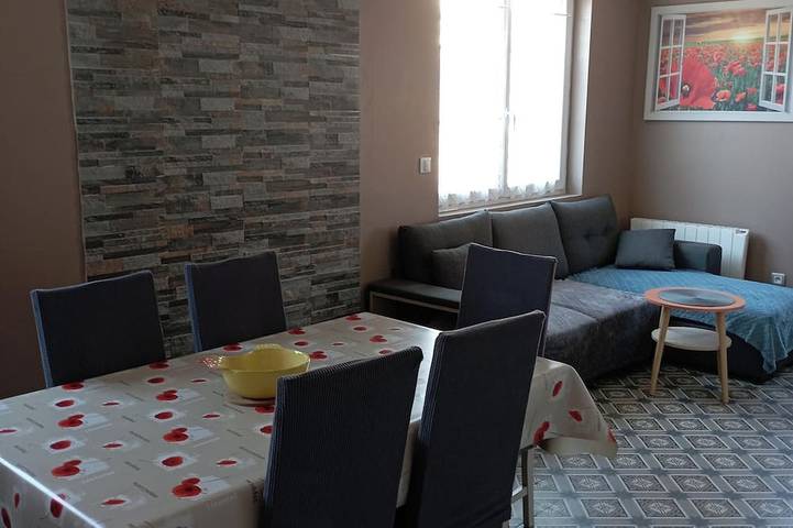 Location de vacances pour 4 personnes, avec jardin à Saint-Blimont