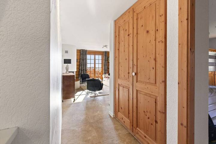 Gîte pour 4 personnes, avec balcon dans Chesières - 3