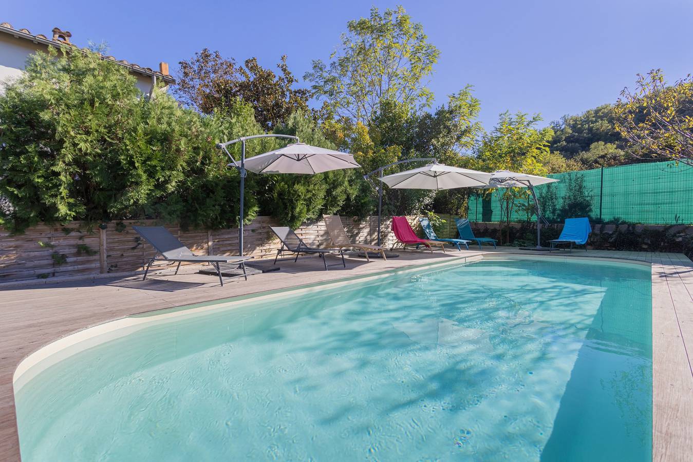 Apartamento entero, Apartamento «Céret» con vistas a la montaña, piscina compartida y Wi-Fi in Céret, Costa mediterránea (Francia)