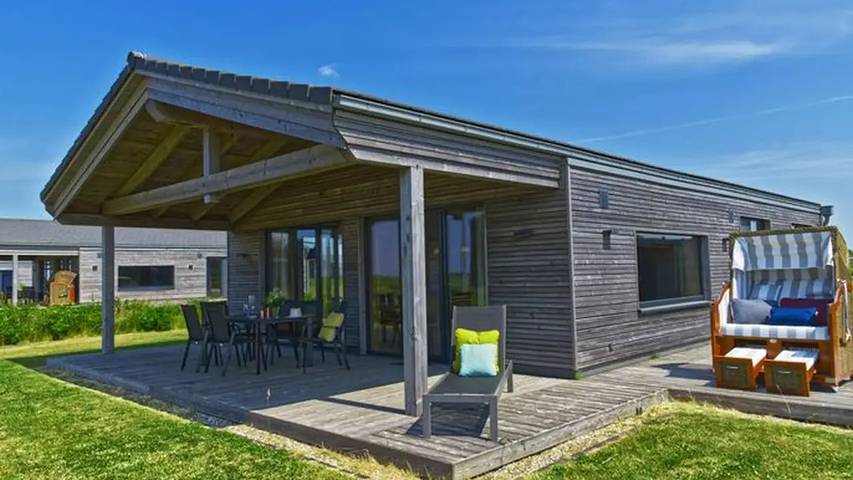 Ferienhaus für 6 Personen, mit Garten in Pellworm