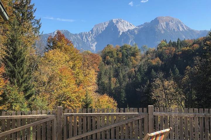 Ferienhaus für 6 Personen, mit Balkon und Sauna sowie Garten in Ramsau bei Berchtesgaden