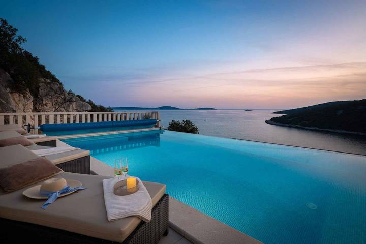 Villa pour 7 personnes, avec jardin à Marina