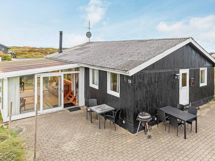 Ferienhaus für 6 Personen, mit Terrasse in Klitmøller