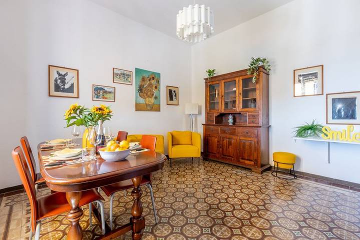 Gîte pour 4 personnes, avec balcon dans San Giovanni alla Vena