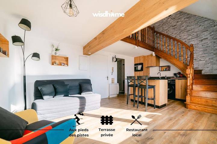 Appartement de vacances pour 4 personnes, avec terrasse et vue