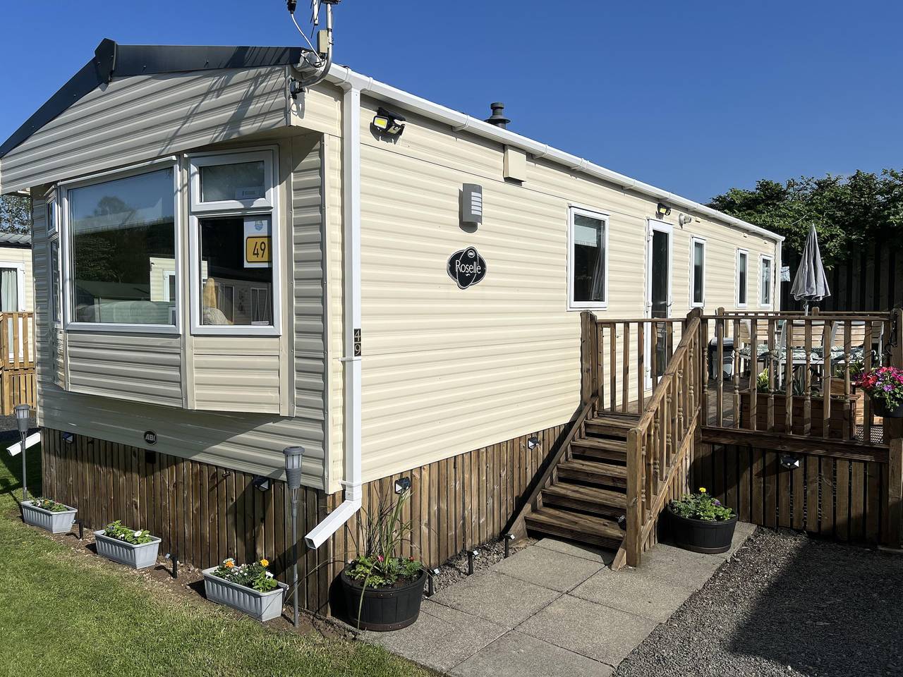 Hornshole Hideaway Caravan Hawick in Scottish Borders