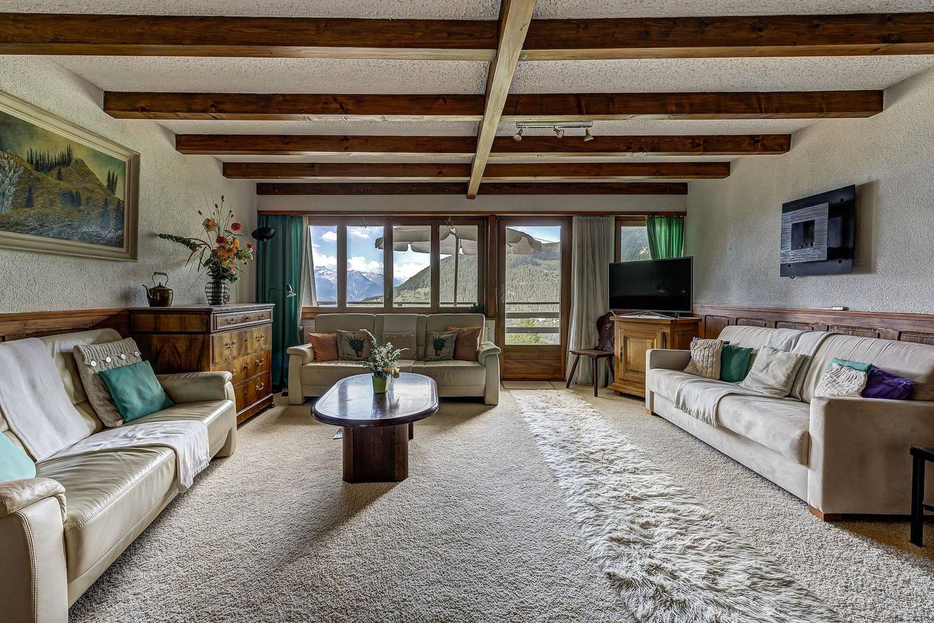 Ganze Wohnung, Ferienwohnung Appartement Arolles 701 in La Tzoumaz, Riddes