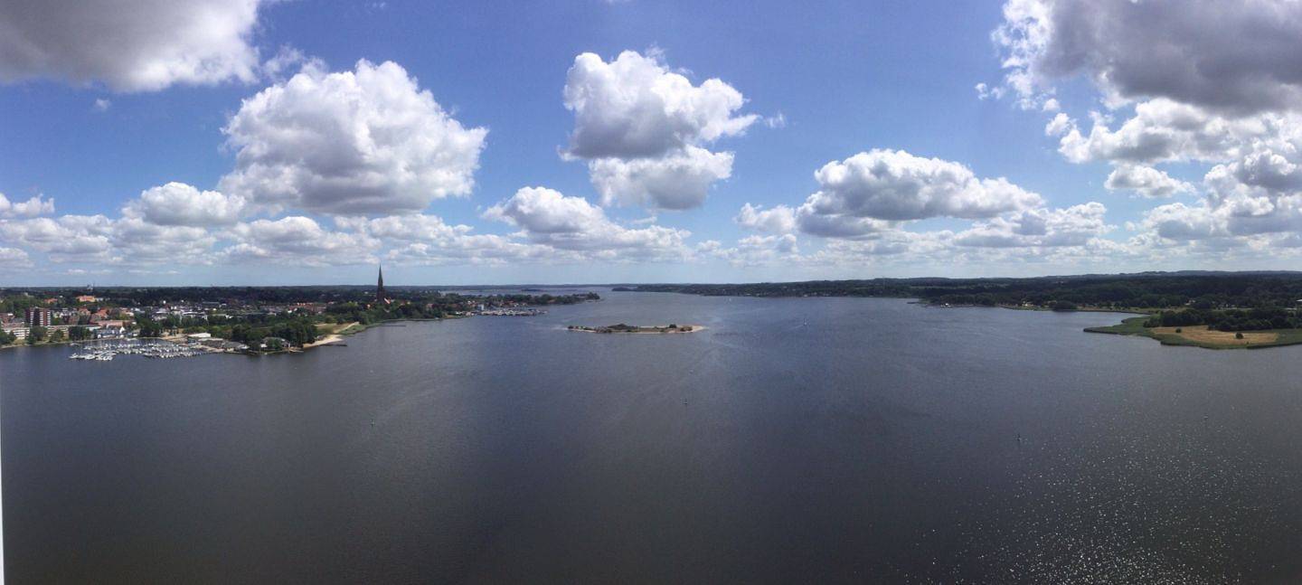 Apartamento entero, Schleiverliebt im Wikingturm 21.5 - 21. Stock, Aufzug, Tiefgaragen-Stellplatz in Schleswig (ciudad), Schleswig & Surroundings