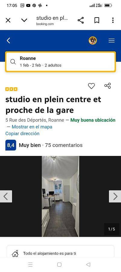 Hôtel pour 2 personnes, avec sauna