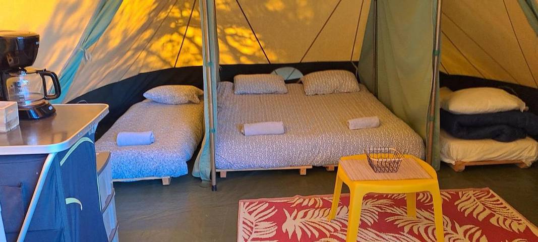 Gîte pour 4 personnes, avec Jardin ainsi que Piscine et Vue à Camurac - 2