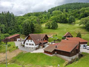 Ferienwohnung für 5 Personen, mit Garten im Schwarzwald