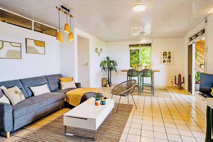 Chalet per 6 persone, con balcone e giardino in Caraibi