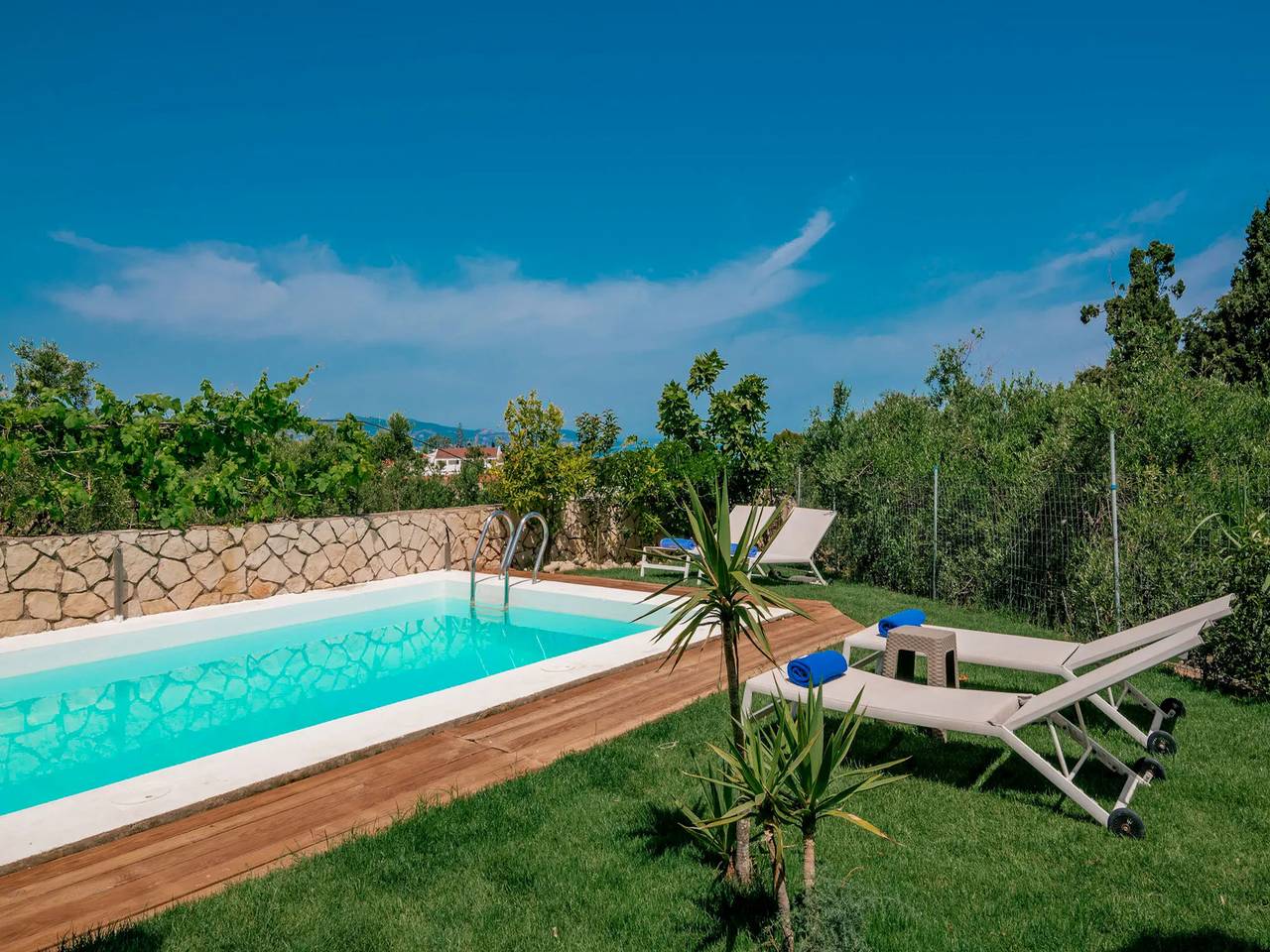 Villa für 7 Personen mit Meerblick in Tragaki, Zakynthos