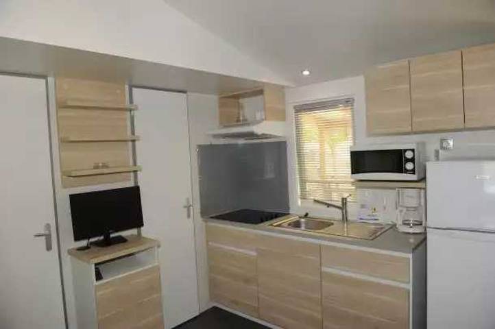 Mobil home pour 6 personnes, avec piscine à Malgrat de Mar - 4