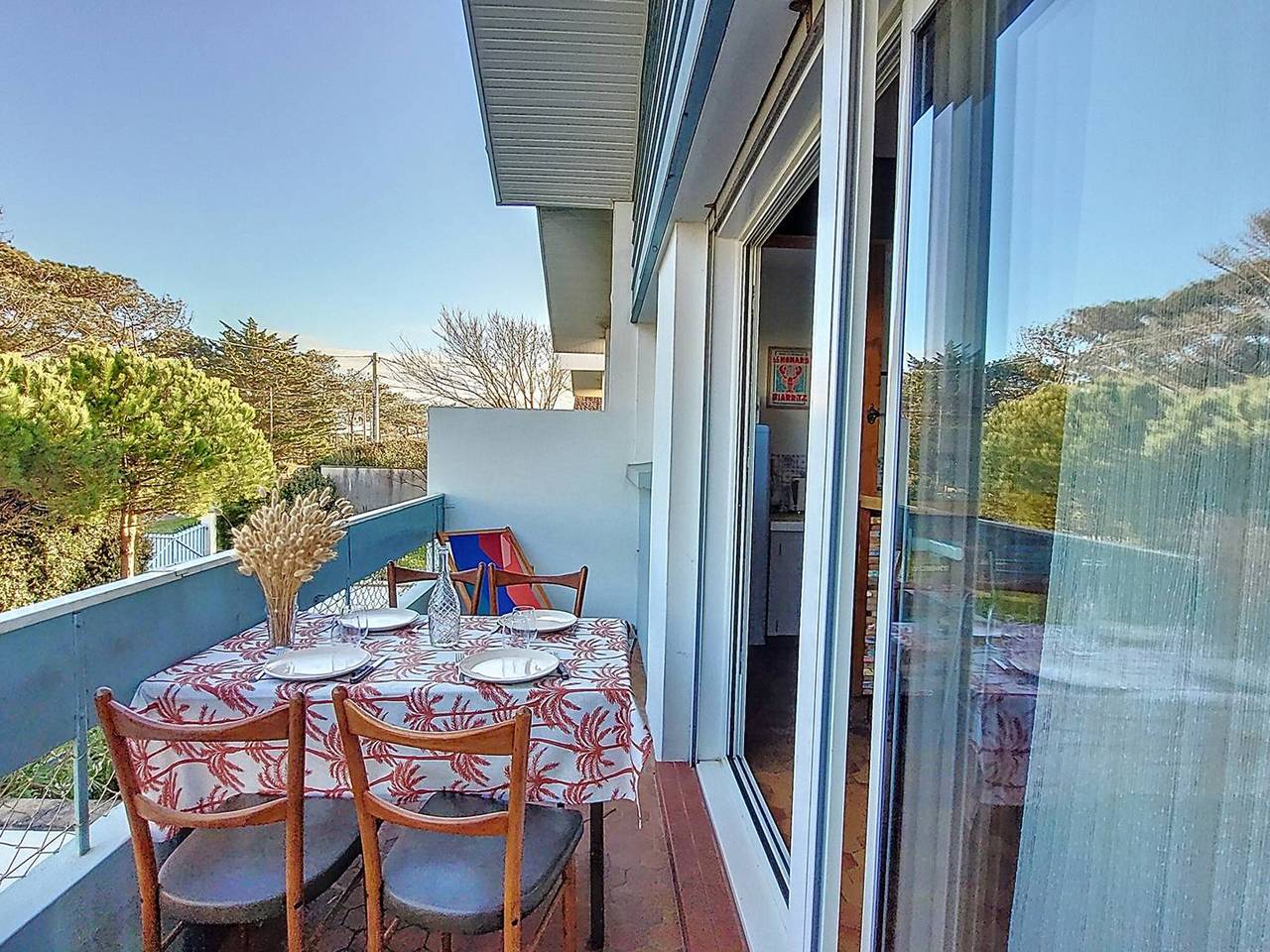 Ganze Wohnung, T3 nahe Strand mit Terrasse und Wlan für 4 Personen in Vieux-Boucau-les-Bains, Côte d’Argent