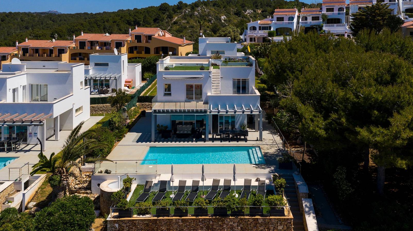 Country House 'V196  Villa Brisa' with Sea View, Wi-Fi and Air Conditioning in Sant Jaume, Alaior Municipality