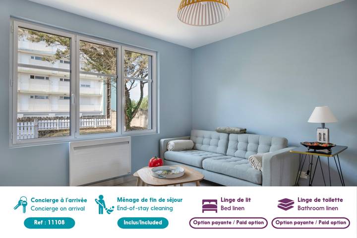 Location de vacances pour 6 personnes, avec jardin à Saint-Brevin-les-Pins - 3