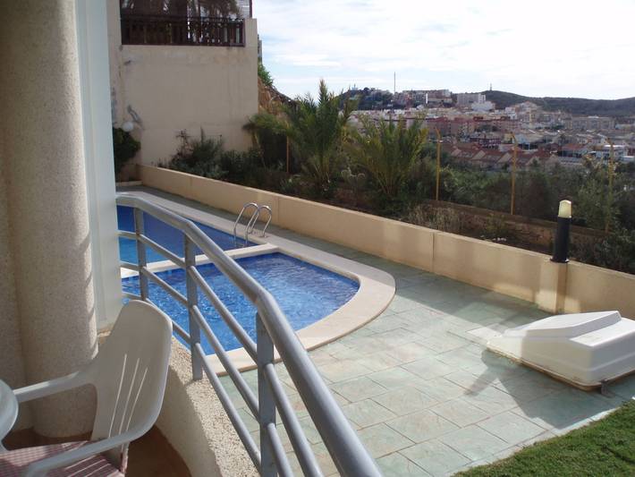 Apartamento entero, Fabuloso apartamento con la mejor vista de la ciudad Zona tranquila, corta dist in Puerto de Mazarrón, Mazarrón