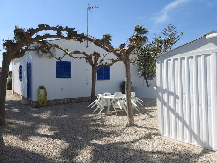 Location de vacances pour 4 personnes, avec jardin et vue à Amposta - 2