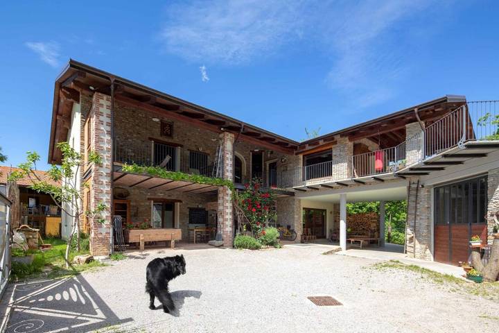 Chambre d’hôte pour 3 personnes, avec Terrasse ainsi que Jardin et Vue à Peveragno