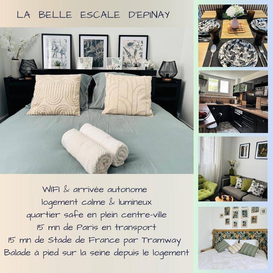 Appartement entier, Two-Bedroom Apartment in Épinay-sur-Seine, Seine-Saint-Denis