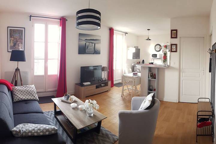 Appartement de vacances pour 4 personnes, avec balcon