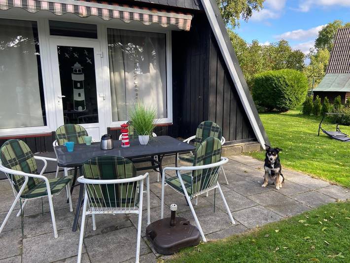 Ferienhaus für 6 Personen, mit Terrasse und Garten